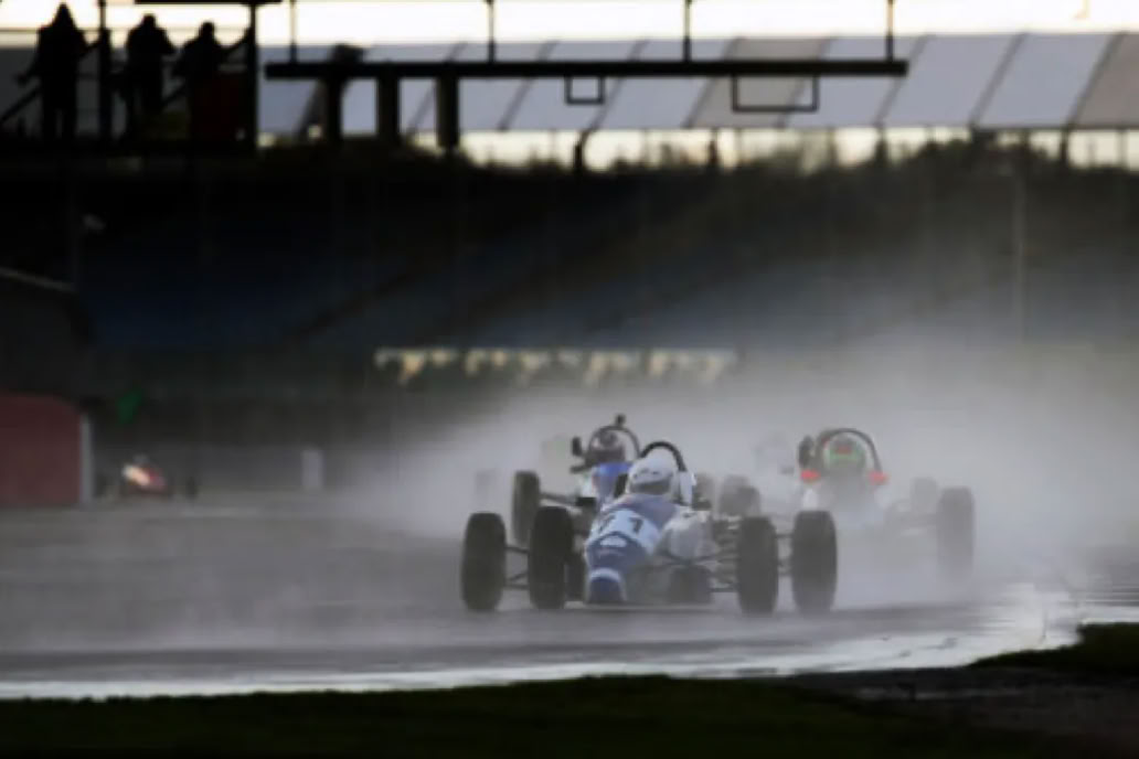 Formula Ford Festival in the rain
